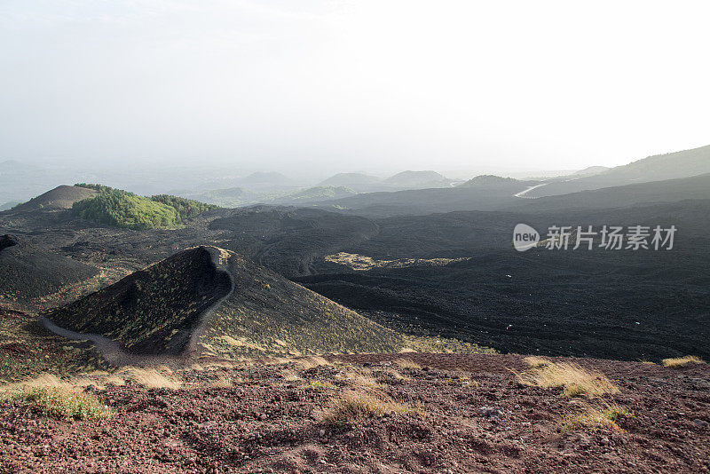 埃特纳火山景观