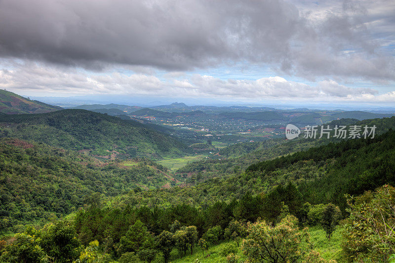 大叻乡村，越南风景