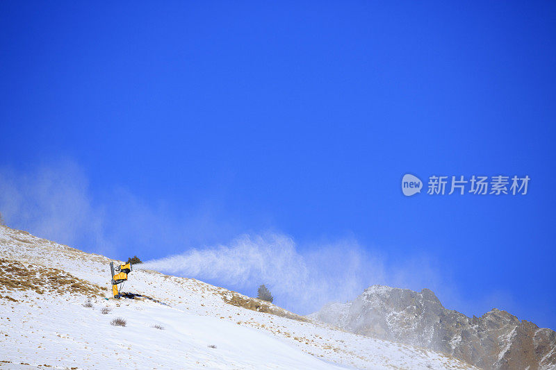 造雪用雪枪滑雪坡人工下雪滑雪场