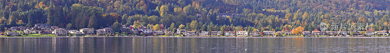 湖滨住宅全景，WA