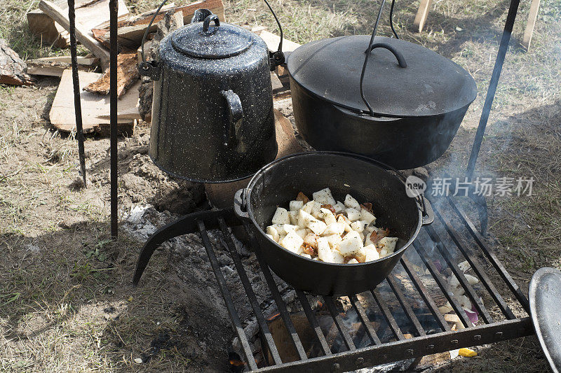 户外烹饪