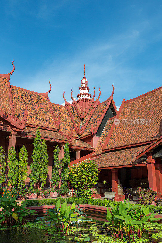 柬埔寨金边的红庙