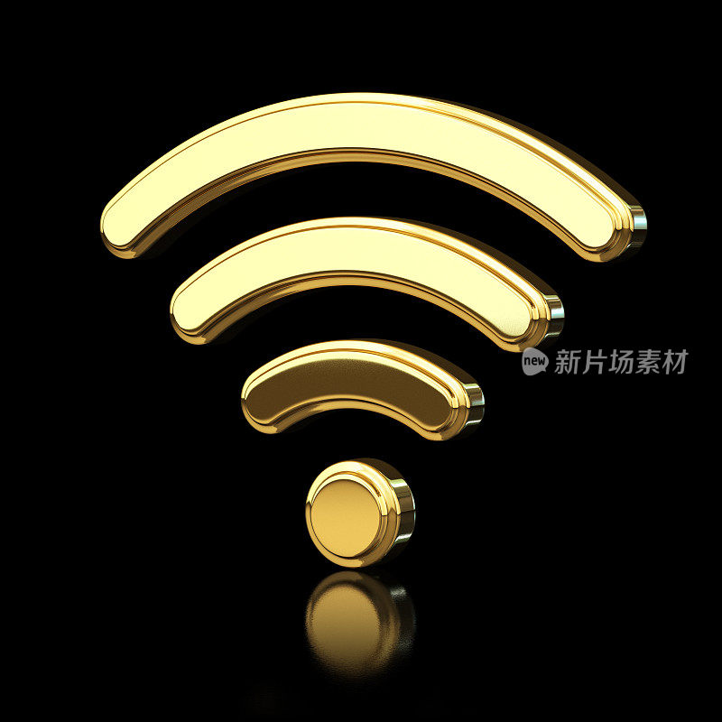 黄金WiFi的象征