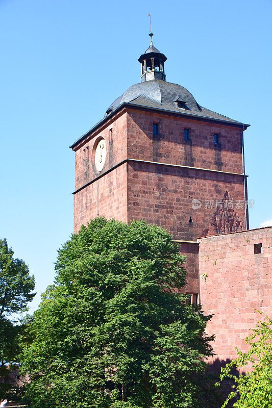海德堡城堡钟楼