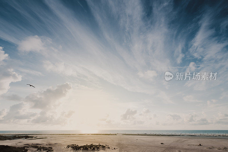 海岸景观岛的阿姆鲁姆