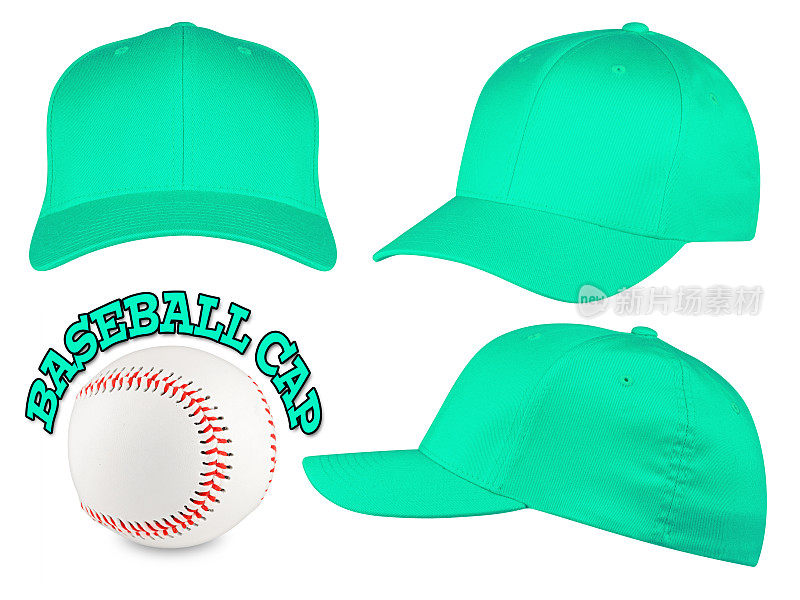 绿松石棒球帽套装