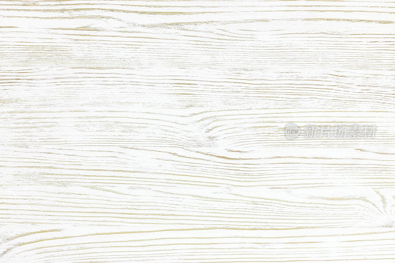 白色木质纹理背景与自然图案