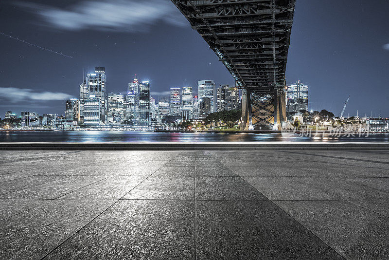 悉尼海港桥下的空地
