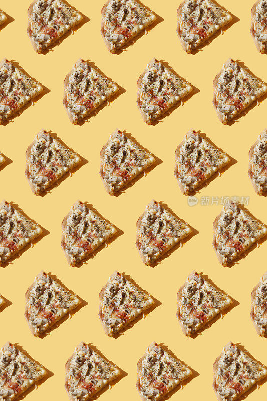 披萨片模式
