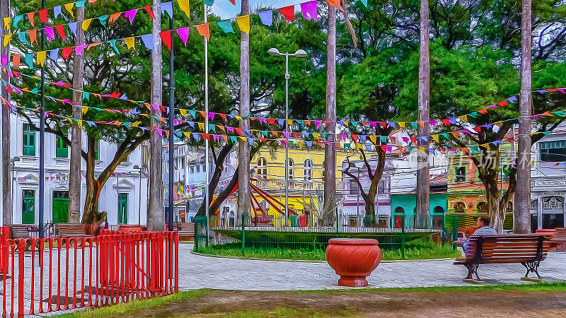 巴西伯南布哥累西腓海军兵工厂广场