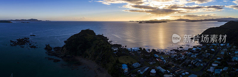 海湾群岛鸟瞰图