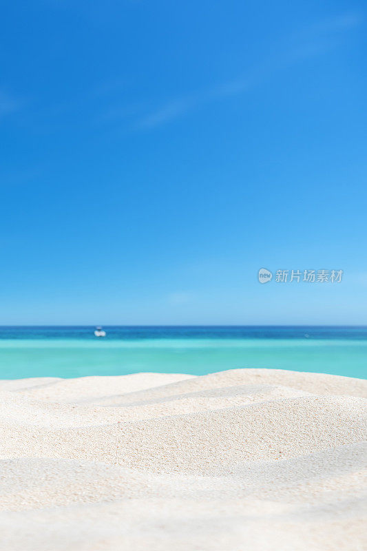 热带海滩沙丘复制空间场景