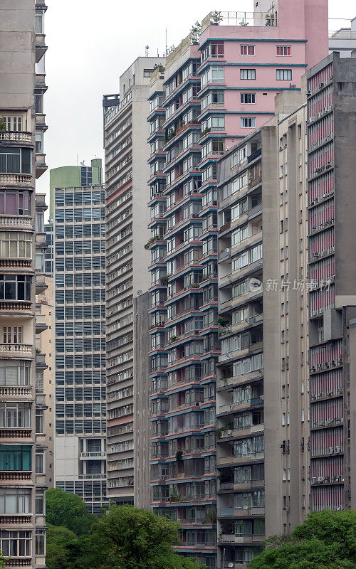 圣保罗市中心共和区的建筑