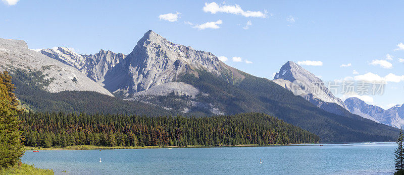 Maligne湖风景区