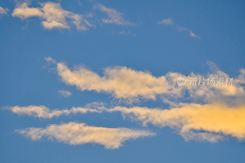 日落的天空背景