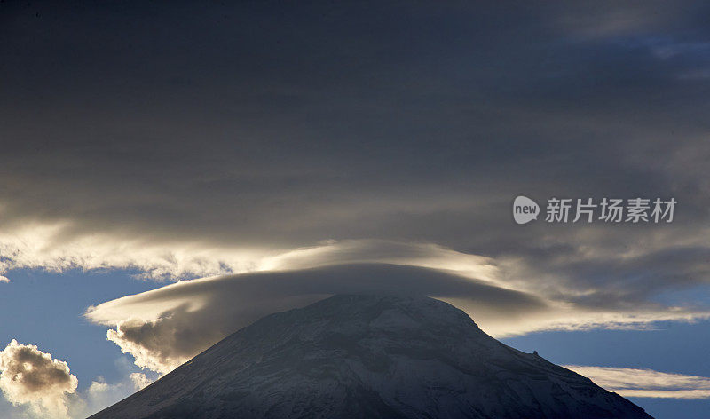 火山Popocatepetl