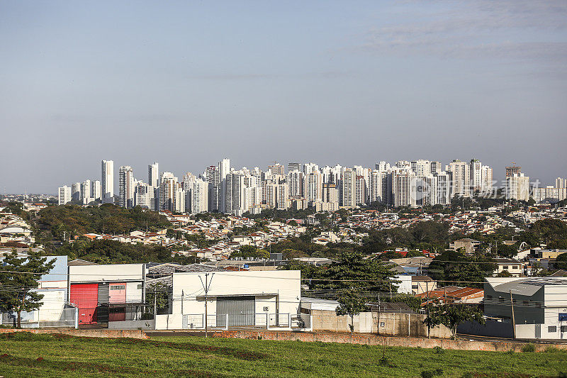 住宅小区建筑全景