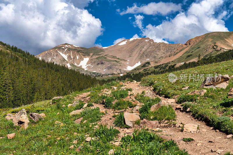 科罗拉多山地自然景观