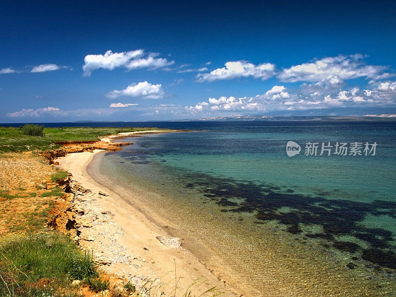 天堂亚得里亚海海滨