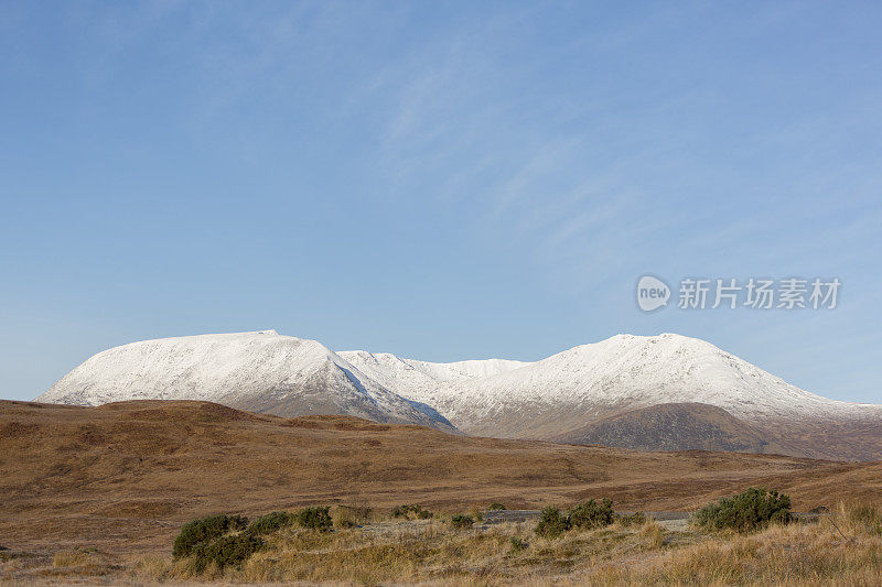 英国英格兰苏格兰高地的自然公园和乡村