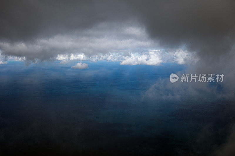 密歇根湖空中