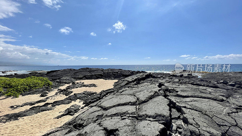 夏威夷火山岩