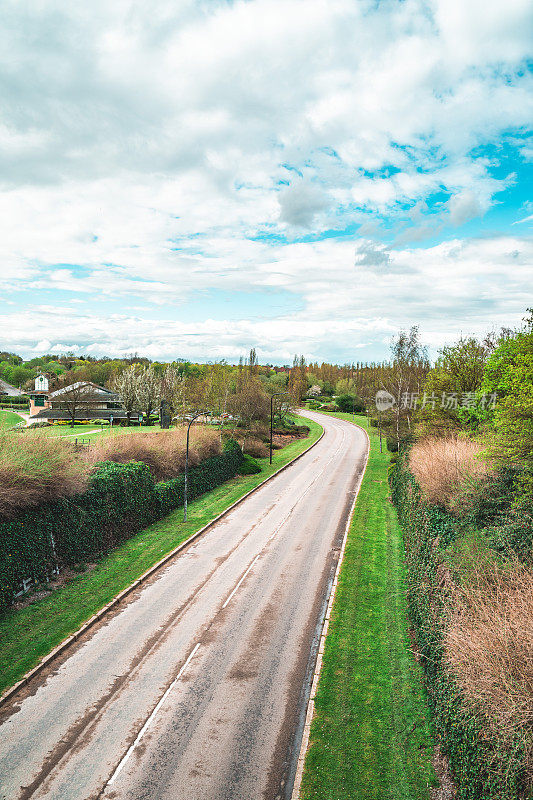 英国乡村的道路