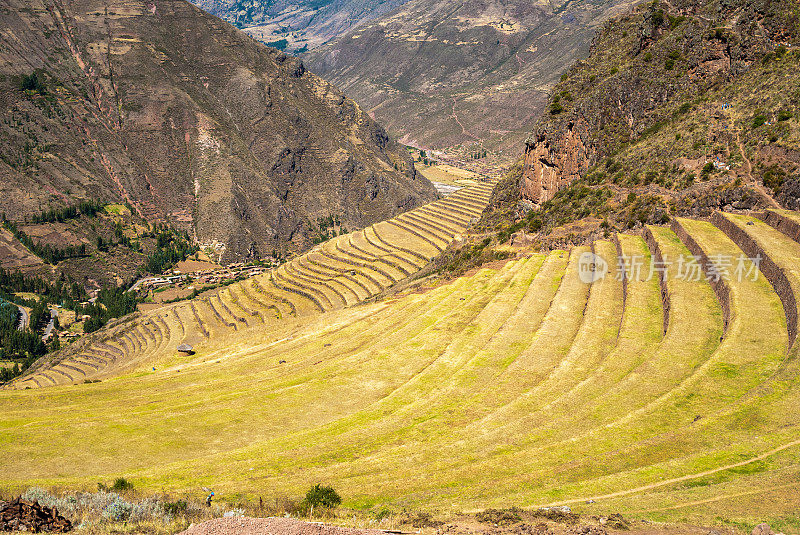 秘鲁，皮萨克-神圣山谷中的印加遗址