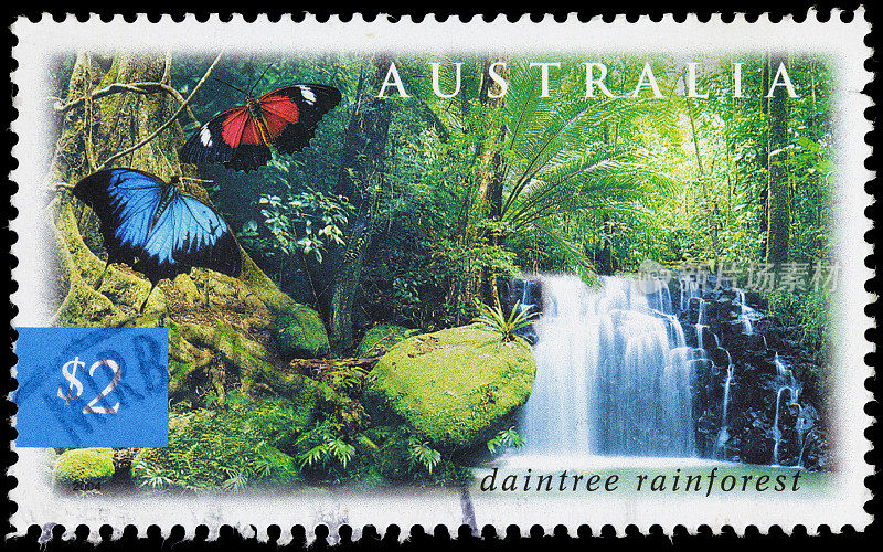 澳大利亚戴恩特里雨林邮票