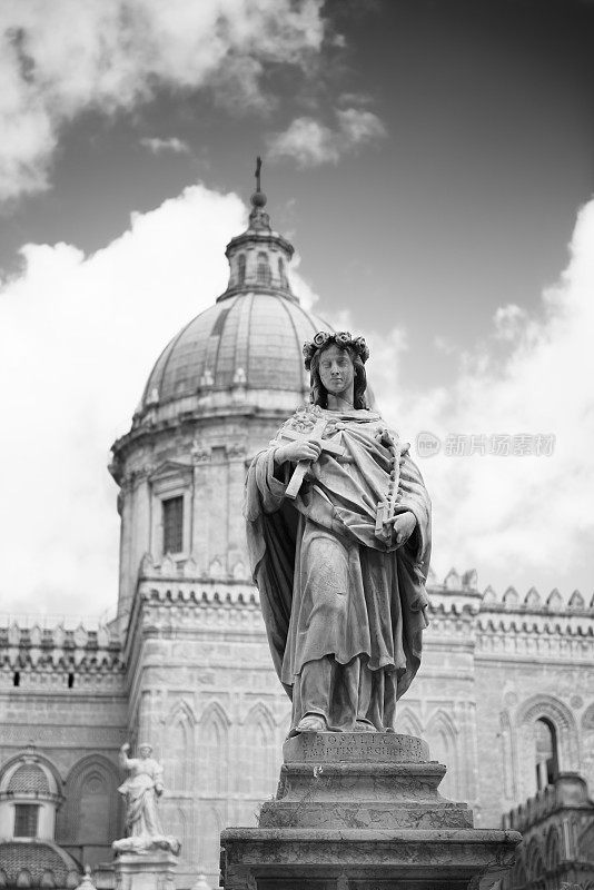 巴勒莫，圣罗莎莉亚雕像