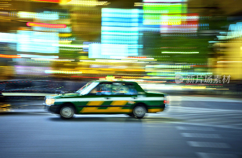 东京出租车超速行驶