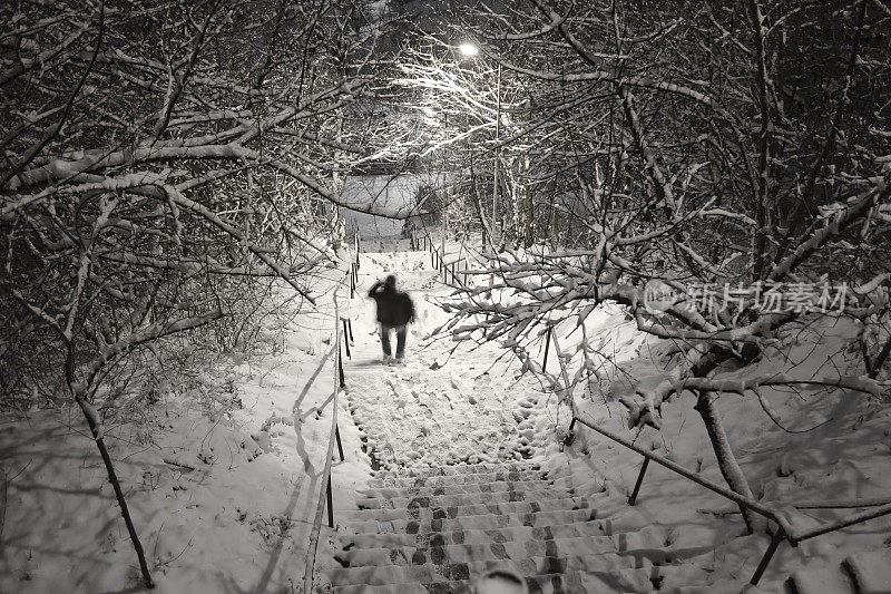 冬天的场景