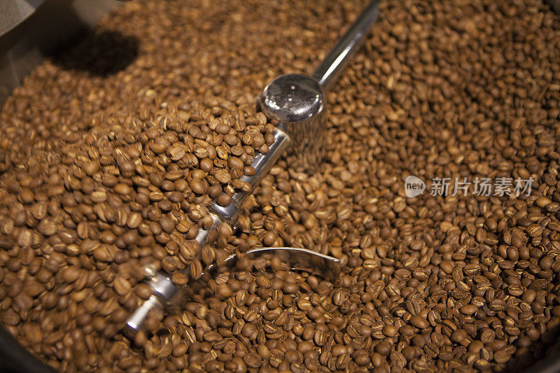 咖啡烘培机冷却咖啡豆