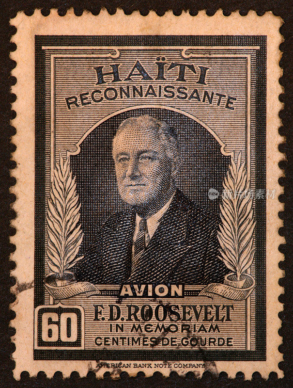 罗斯福海地邮票