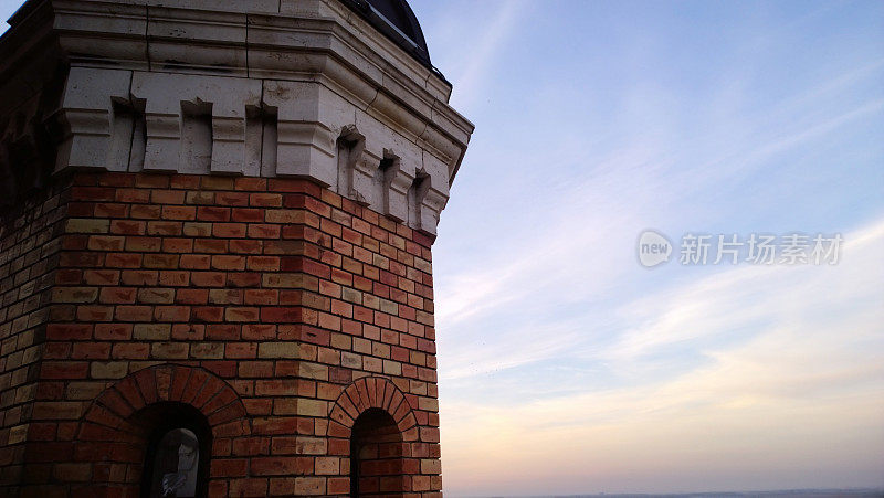 塞尔维亚贝尔格莱德泽蒙著名的千年塔