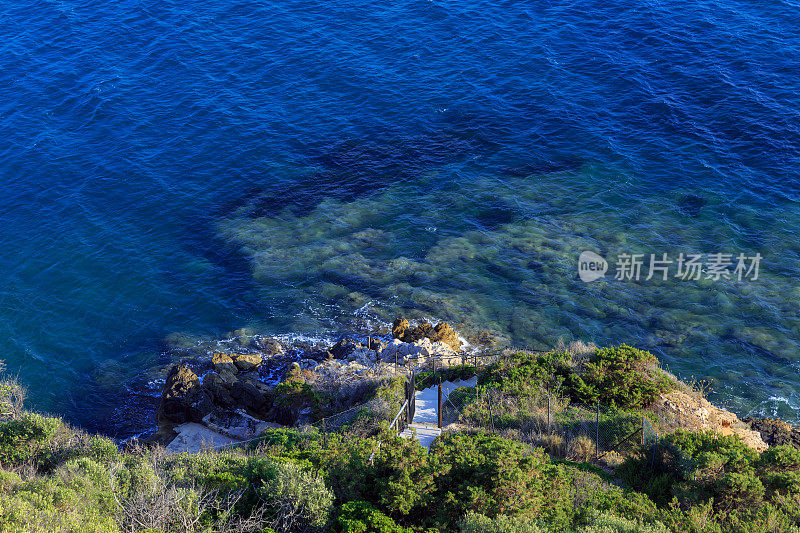 托斯卡纳透明的海水