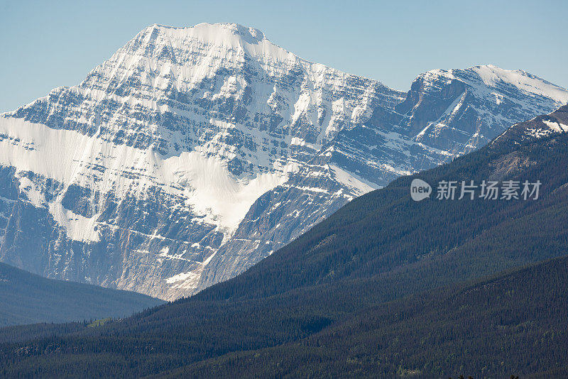 伊迪丝卡维尔山，加拿大落基山脉，贾斯珀，阿尔伯塔，加拿大