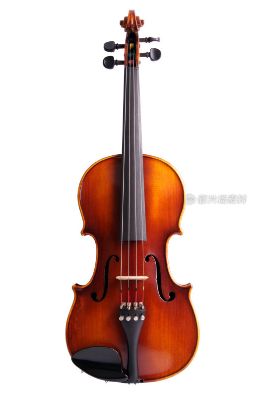 一张没有弓的小提琴的照片