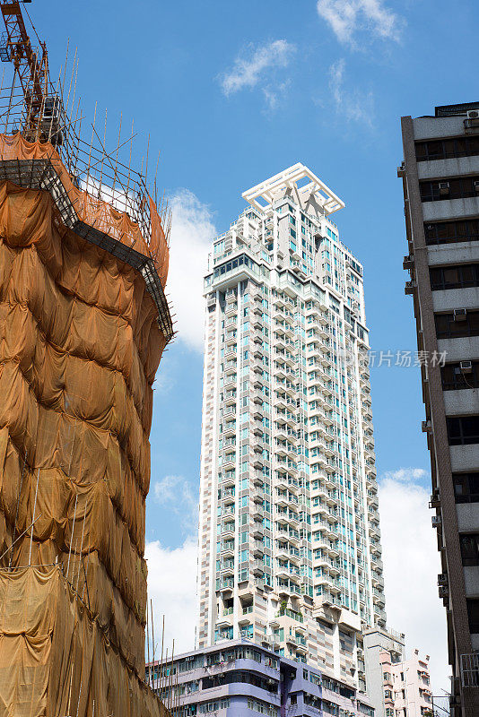 香港中国建筑工地