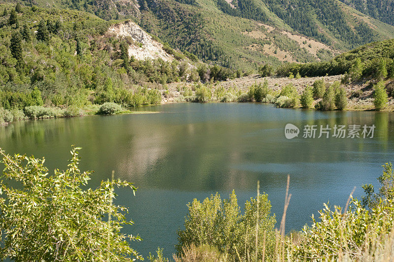 风景优美的湖