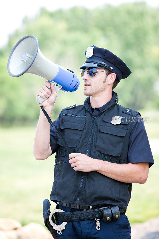 警察用扩音器