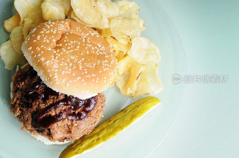 烧烤牛肉三明治