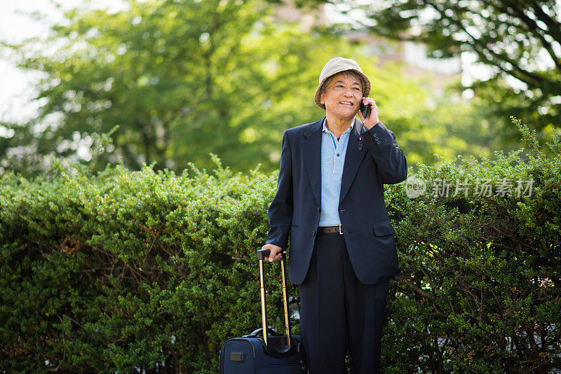 日本老人旅行