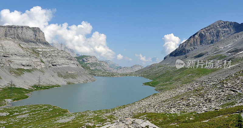 瑞士瓦莱州的Daubensee