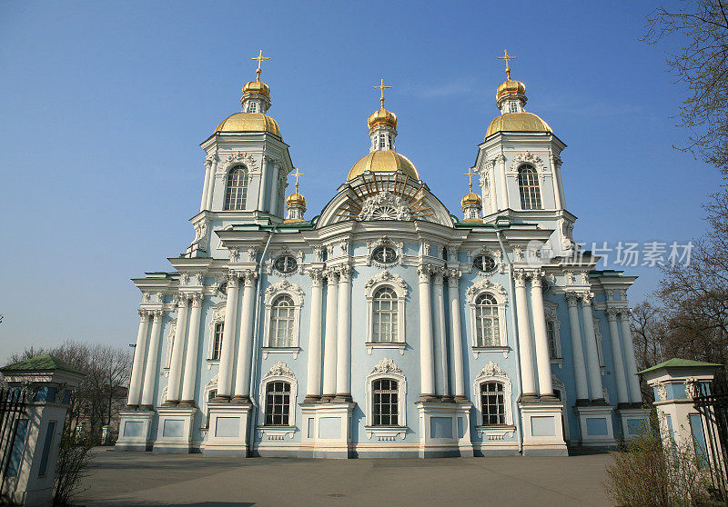 圣尼古拉斯大教堂，圣彼得堡，俄罗斯