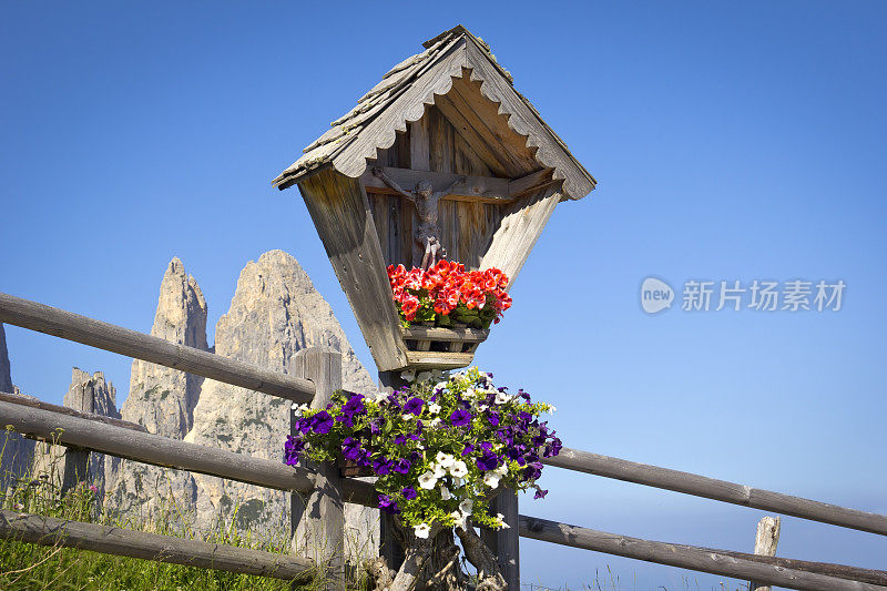 木制神社(十字架)