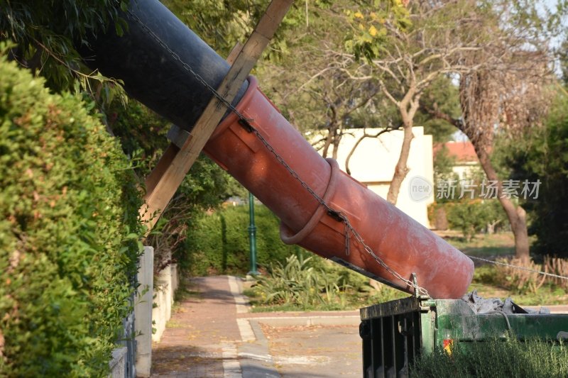 滑动以清除建筑碎片