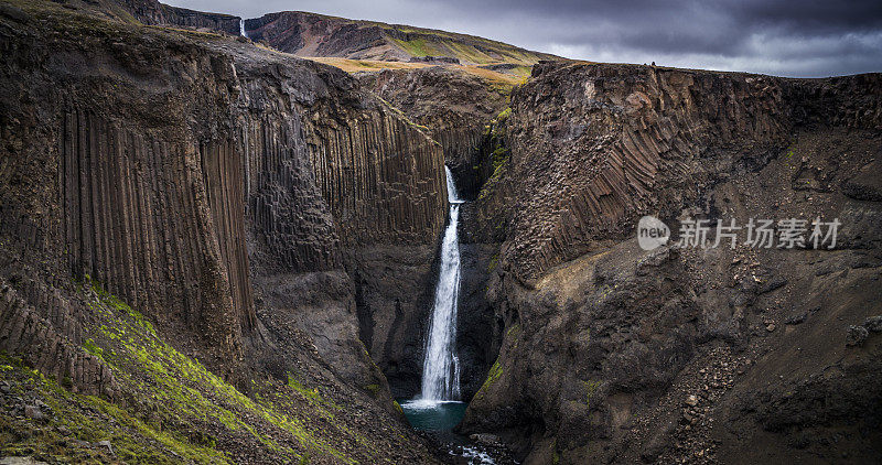 Litlanesfoss瀑布、冰岛