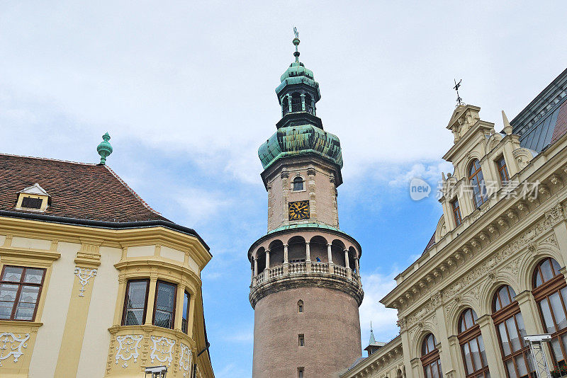 匈牙利索普隆城著名的烽火塔
