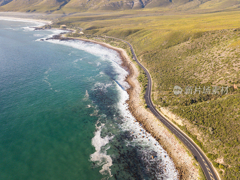 风景如画的海岸公路，开普敦